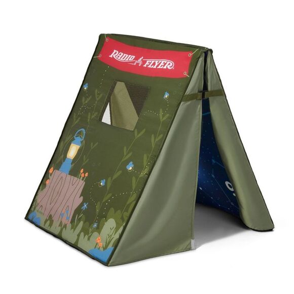Radio Flyer -Tent to Tumble Floor Play Mat 2-in-1 W Green